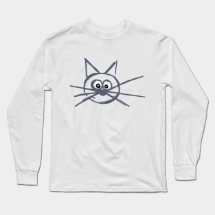 Comic cat Long Sleeve T-Shirt